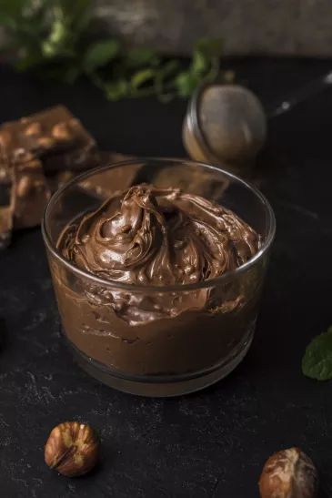 Recette diététique de mousse au chocolat